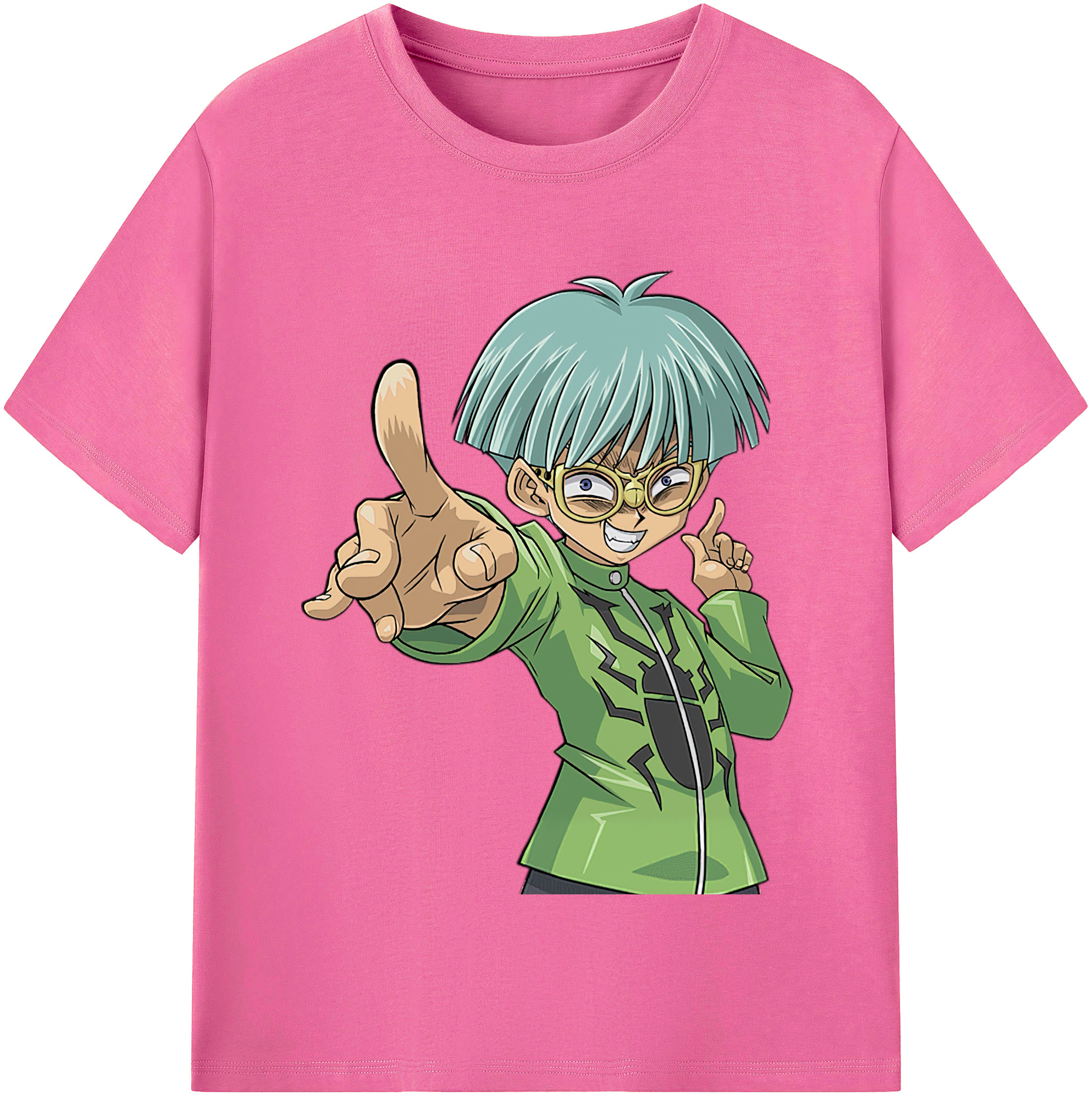 （画像用） 遊☆戯☆王 Yu-Gi-Oh! レディースカジュアルプリントTシャツ（綿100％）